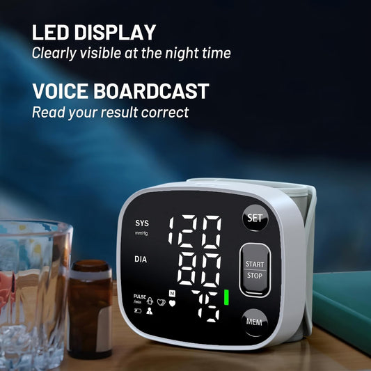 Wrist Blood Pressure Monitor