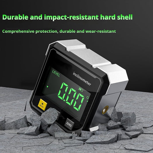4-Side Magnetic Digital Angle Gauge